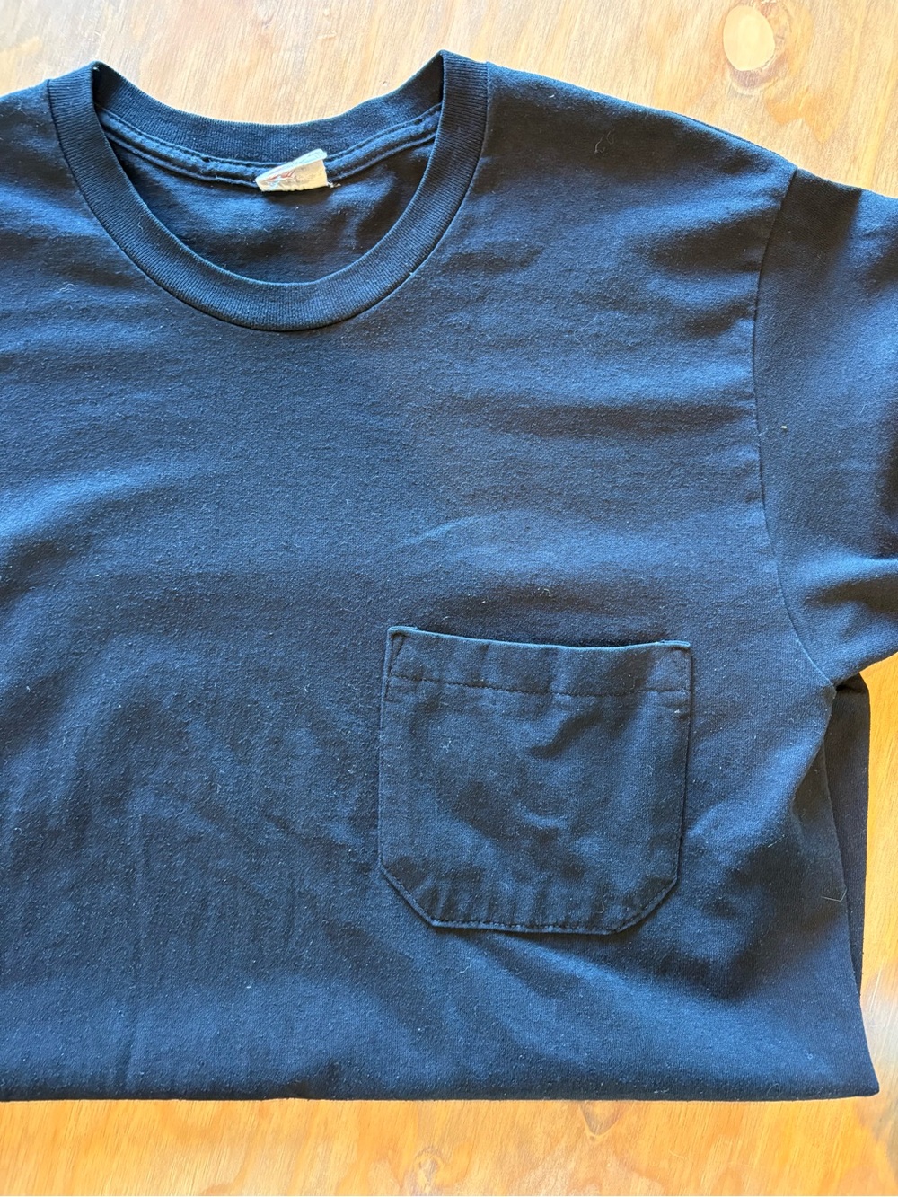 Vintage Stanfield’s Black Pocket T-Shirt Men’s M